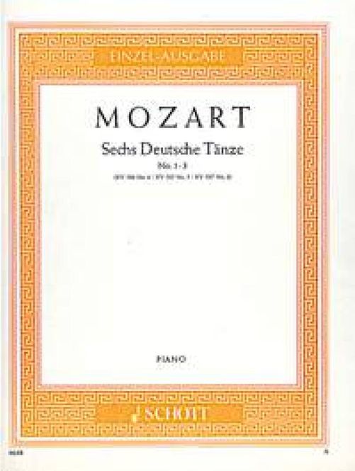 Hovedbilde Wolfgang Amadeus Mozart - Deutsche Tanze(6) 1