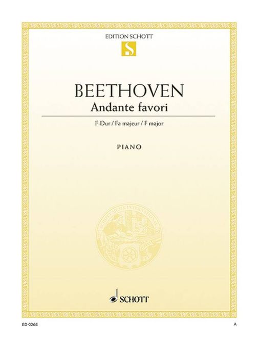 Hovedbilde Ludwig van Beethoven - Andante Favori F