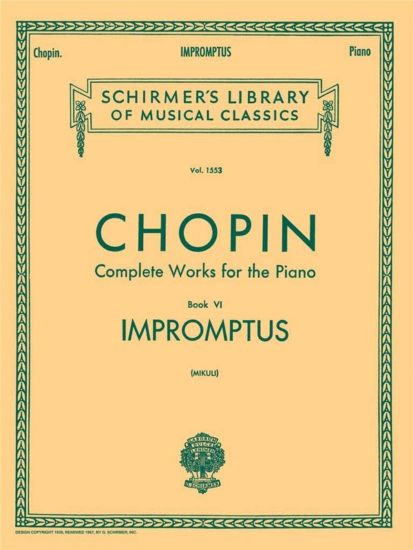Frédéric Chopin - Impromptus
