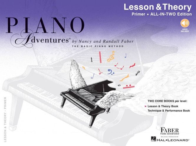 Hovedbilde Piano Adventures All-In-Two Primer Lesson/Theory