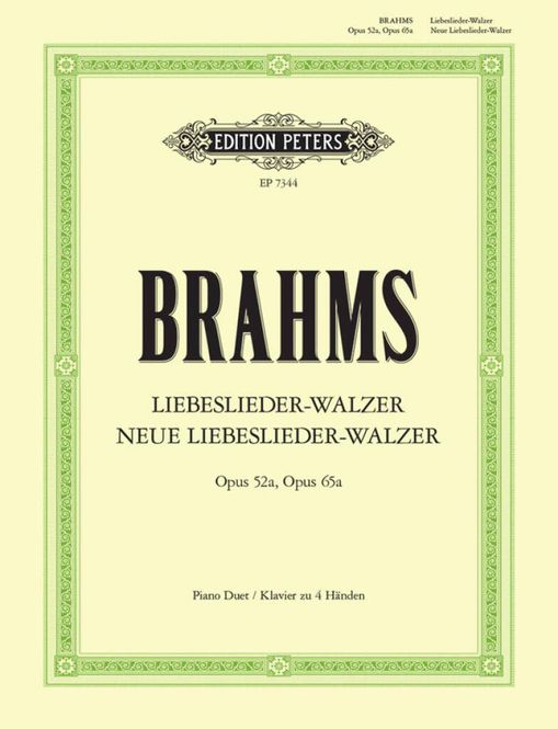 Hovedbilde Johannes Brahms - Liebeslieder Walzer Op.52A &