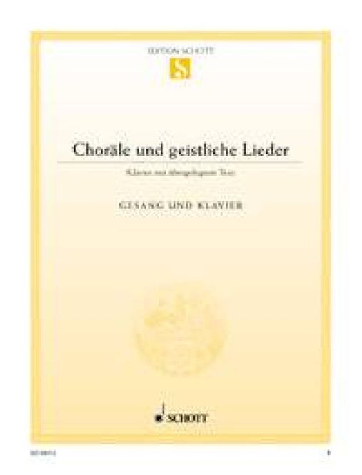Hovedbilde Choräle und geistliche Lieder