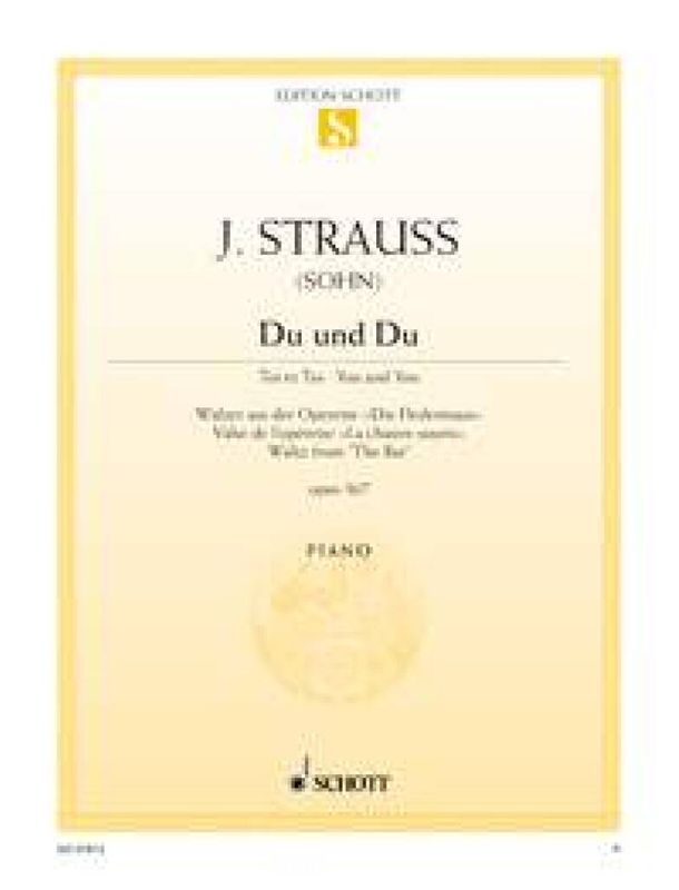 Johann Strauss Jr. - Du und du op. 367