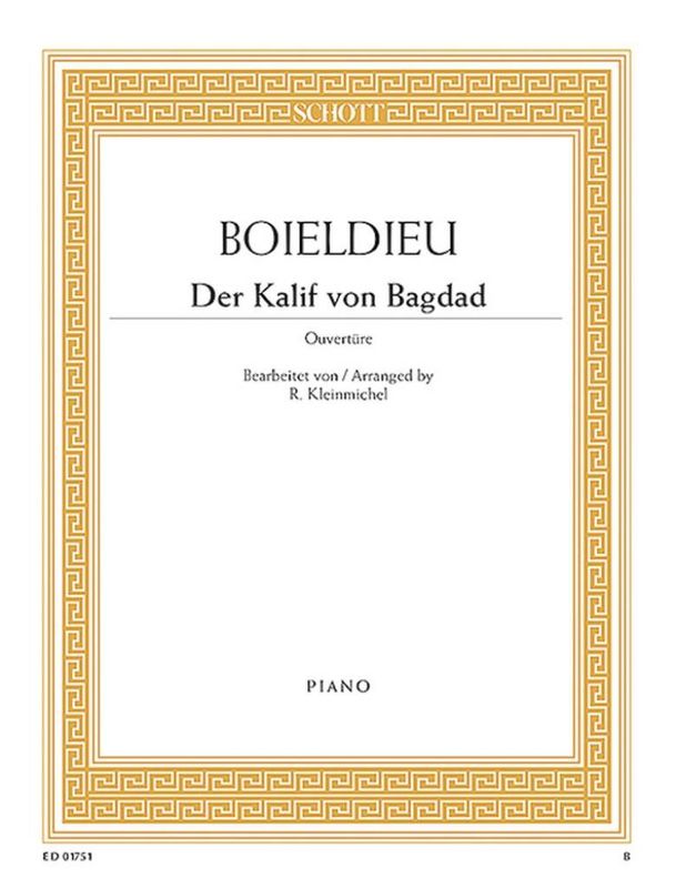 François-Adrien Boieldieu - Kalif Von Bagdad