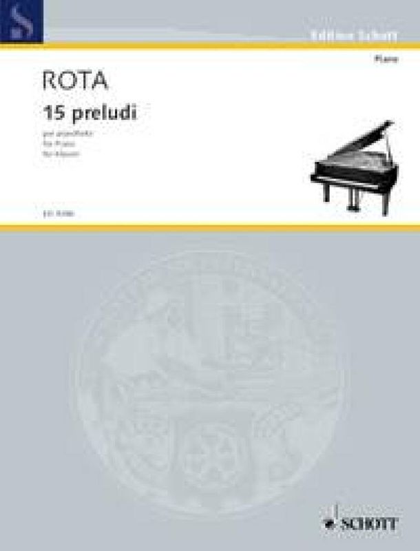 Nino Rota - 15 Preludi Per Pianoforte