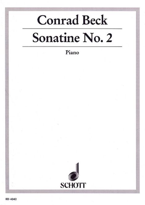 Hovedbilde John Ness Beck - Sonatine 2