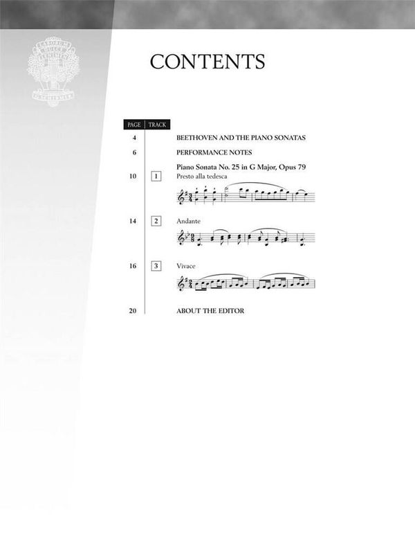 Ludwig van Beethoven - Beethoven: Sonata No. 25 in G Major, Opus