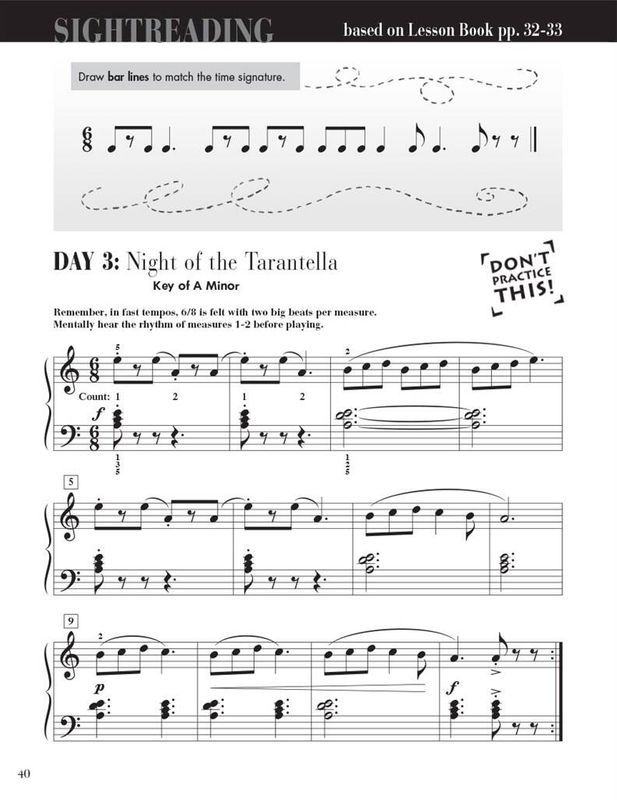 Piano Adventures Sightreading Level 3A