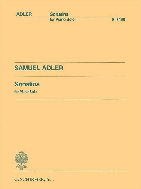Samuel Adler - Sonatina