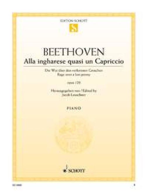 Hovedbilde Ludwig van Beethoven - Rondo A Capriccio G Opus 129