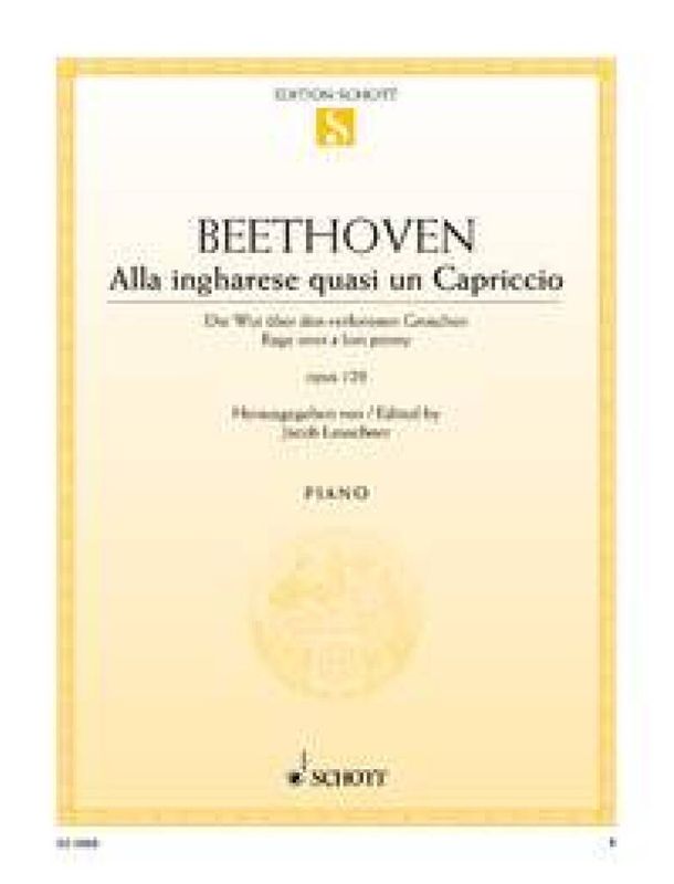 Ludwig van Beethoven - Rondo A Capriccio G Opus 129