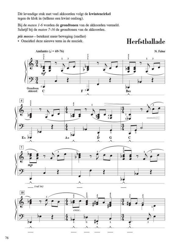 Piano Adventures: Lesboek Deel 6