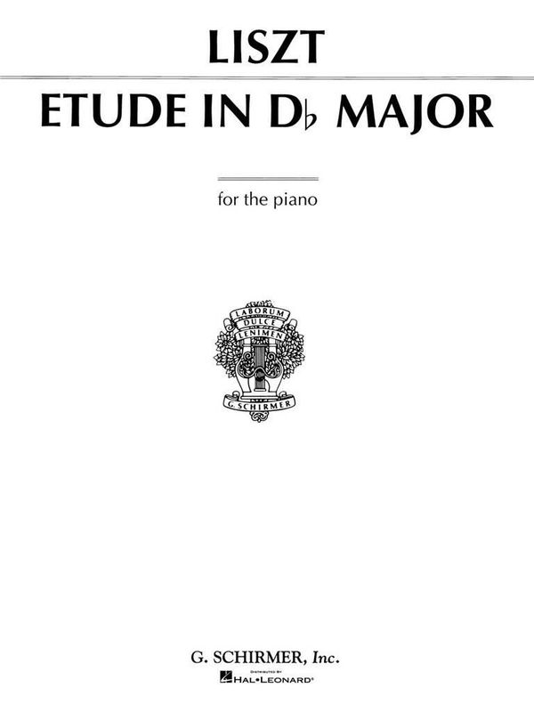 Franz Liszt - Etude In D Flat 'Un Sospiro'
