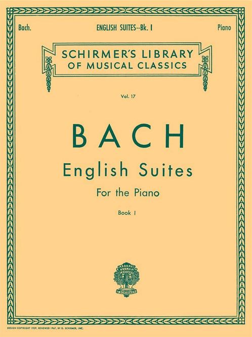 Hovedbilde Johann Sebastian Bach - English Suites Book 1