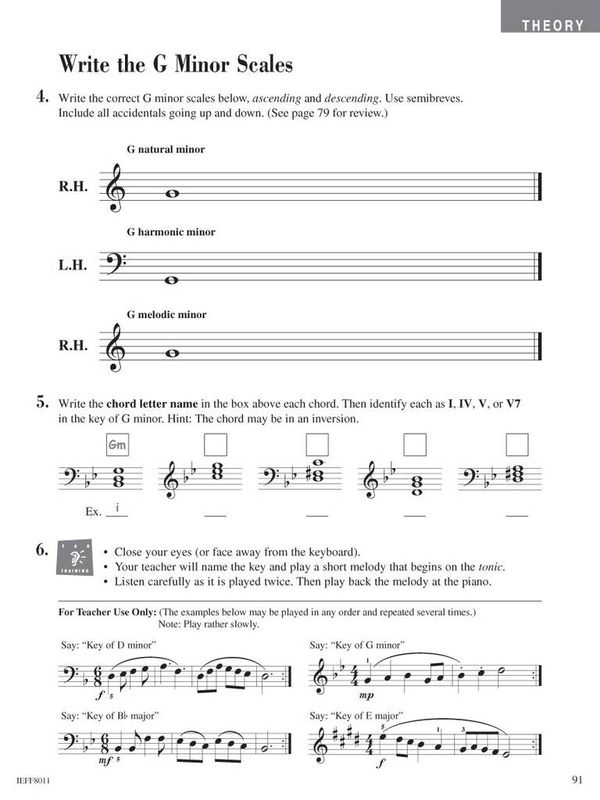 Piano Adventures Lesson & Theory Level 4-5