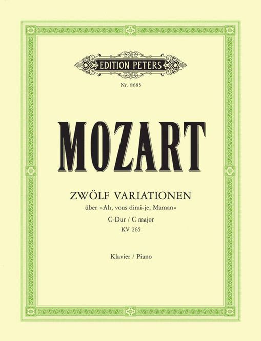 Hovedbilde Wolfgang Amadeus Mozart - Ah Vous Dirai Je Maman Kv265