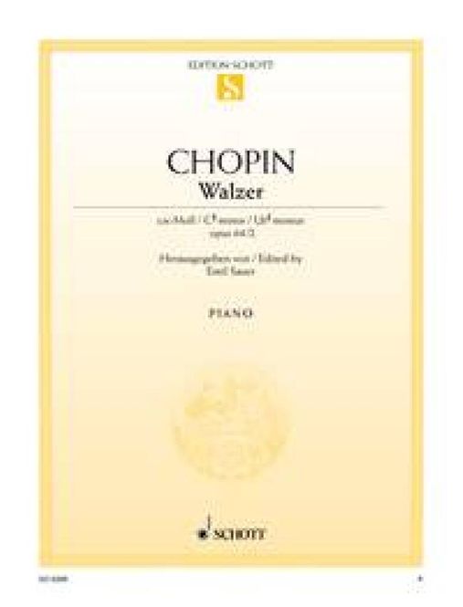 Hovedbilde Frédéric Chopin - Wals Cis Opus 64/2