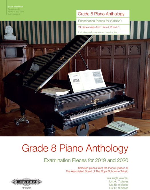 Hovedbilde Grade 8 Piano Anthology, Examination Pieces
