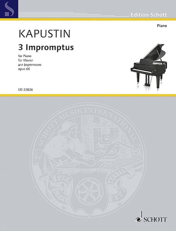 Nikolai Kapustin - 3 Impromptus Op. 66