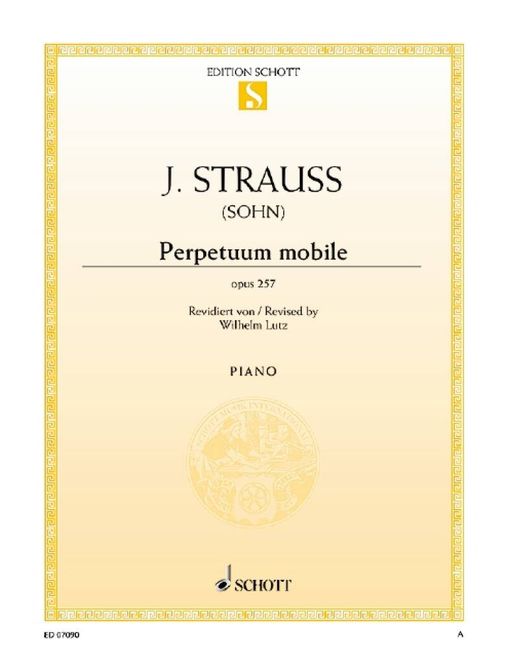 Hovedbilde Johann Strauss Jr. - Perpetuum Mobile