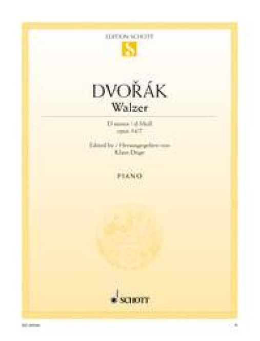 Hovedbilde Antonín Dvořák - Walzer d-Moll op. 54/7