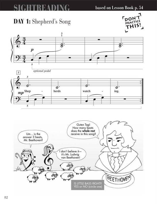 Piano Adventures Sightreading Level 1