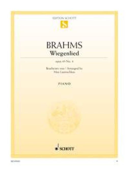 Hovedbilde Johannes Brahms - Wiegenlied Opus 49/4