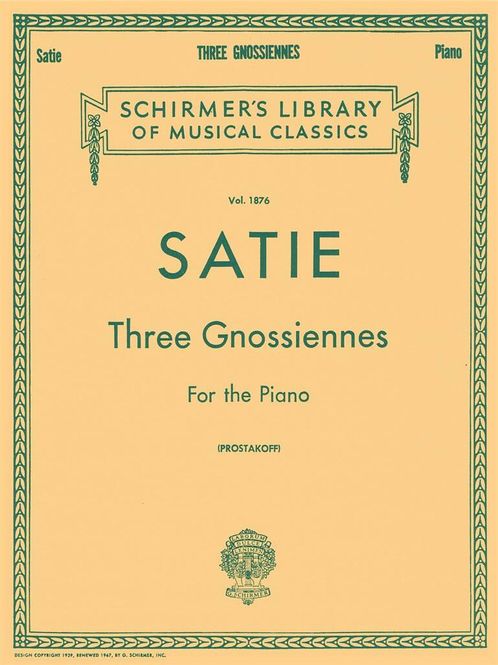 Hovedbilde Erik Satie - 3 Gnossiennes