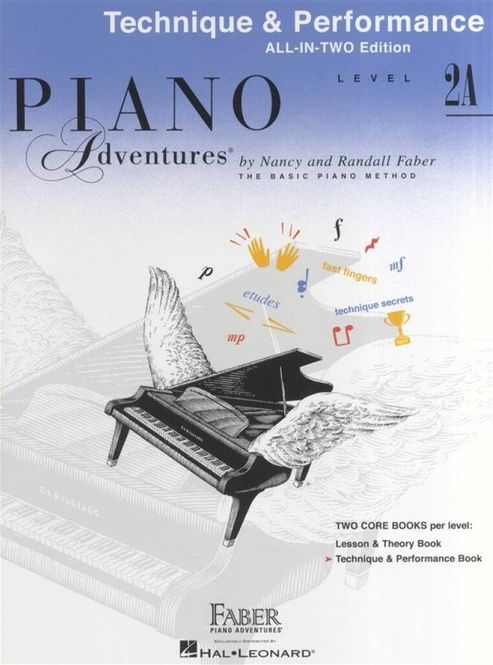 Hovedbilde Piano Adventures All-In-Two Level 2A Tech. & Perf.