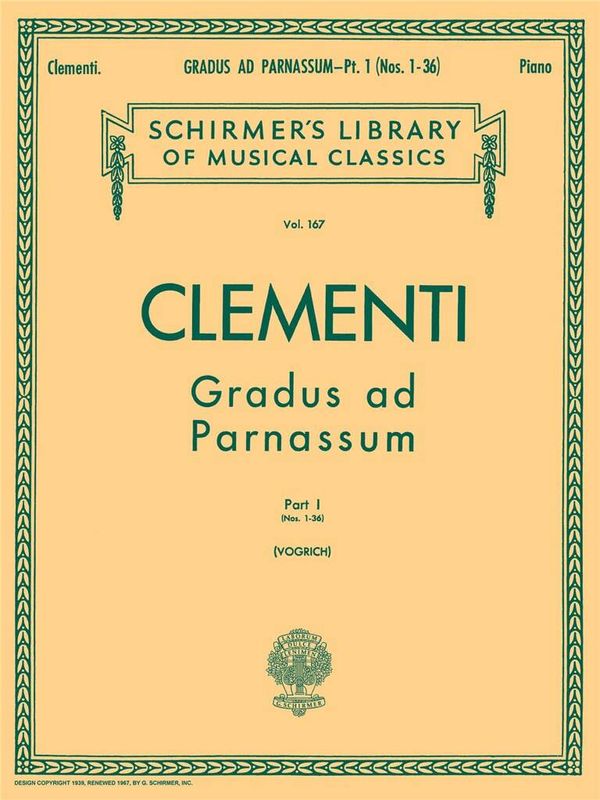 Muzio Clementi - Gradus Ad Parnassum - Book 1