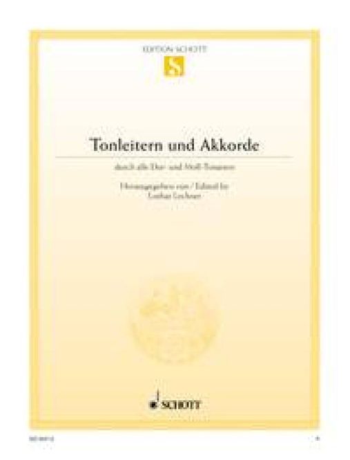 Hovedbilde Tonleitern und Akkorde