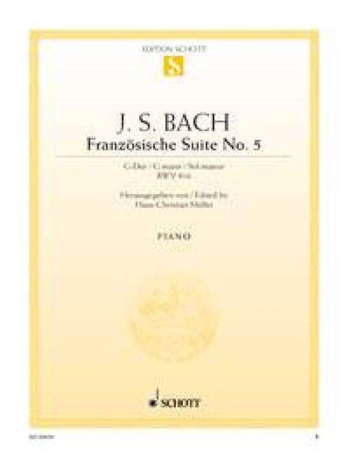 Hovedbilde Johann Sebastian Bach - Französische Suite No. 5 ...