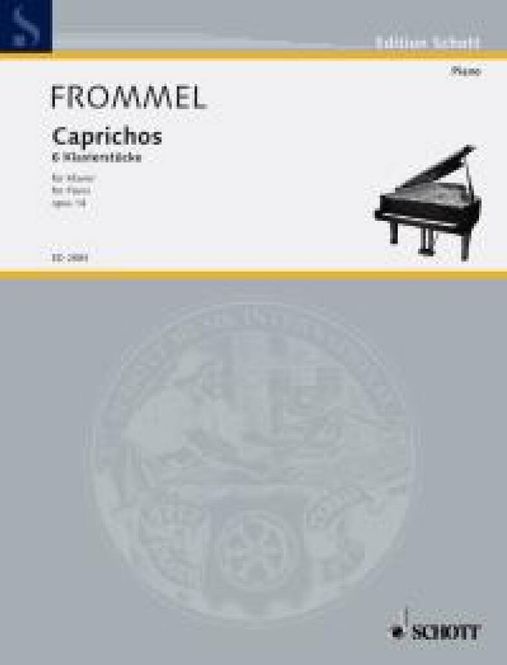 Hovedbilde Gerhard Frommel - Caprichos op. 14