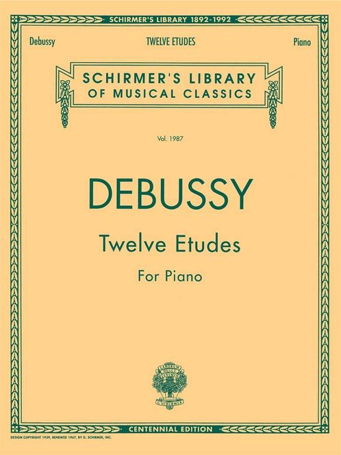 Hovedbilde Claude Debussy - Twelve Etudes for Piano