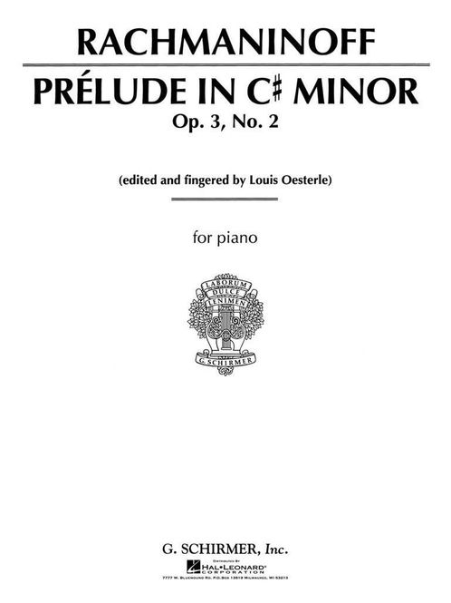 Hovedbilde Sergei Rachmaninov - Prelude in C# Minor, Op. 3, ...