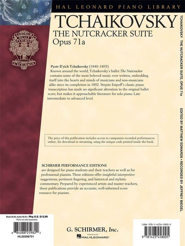 Pyotr Ilyich Tchaikovsky - Tchaikovsky - The Nutcracker Suite, O