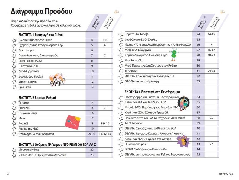 Piano Adventures: Lesson & Theory Level 1 Greek