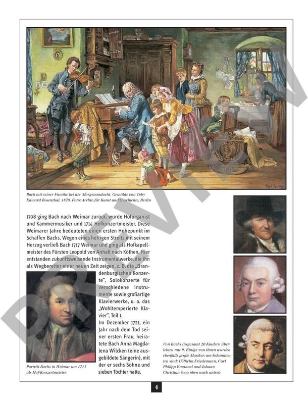 Johann Sebastian Bach - Ein Streifzug durch Leben und Werk