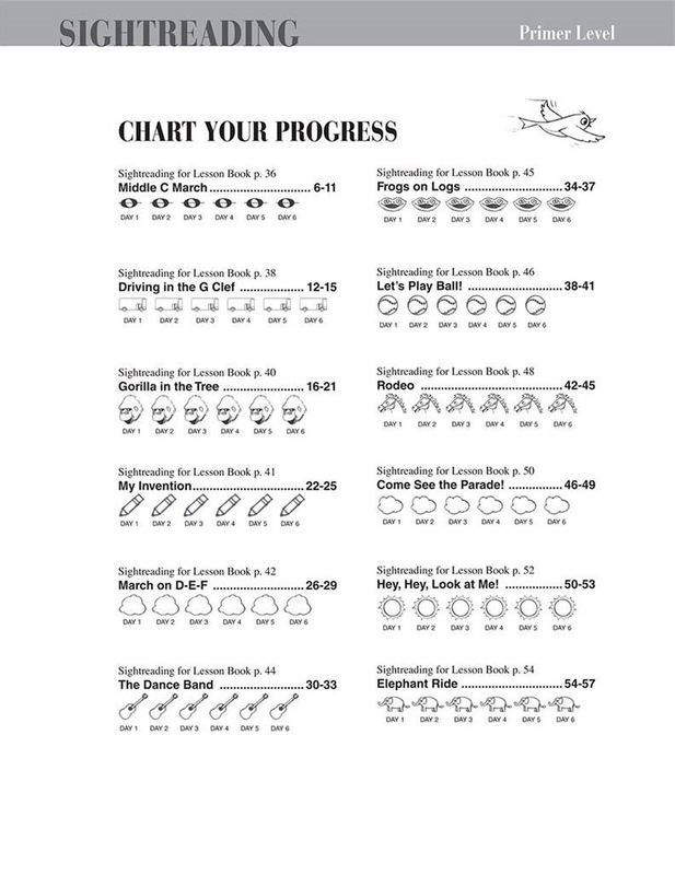 Piano Adventures Sightreading Primer Level