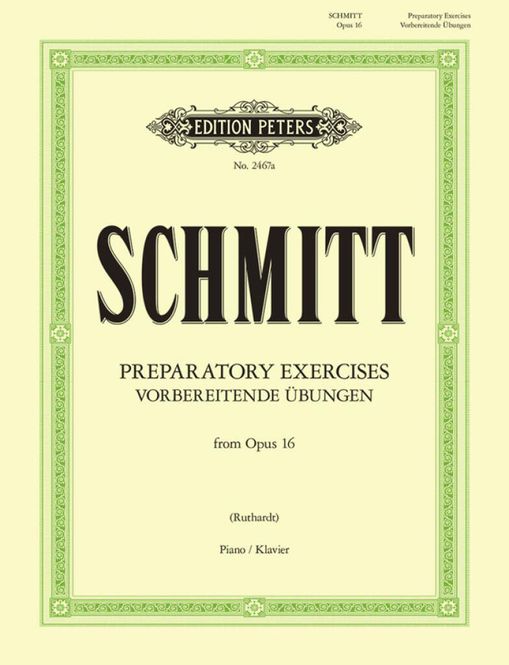 Hovedbilde  Schmitt - Vorbereitende Ubungen Op.16