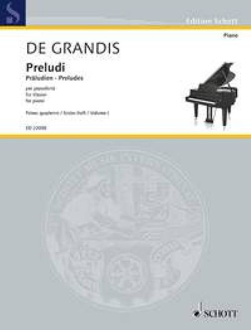 Hovedbilde Renato de  Grandis - Preludi Band 1