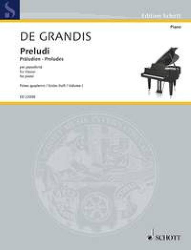 Renato de  Grandis - Preludi Band 1