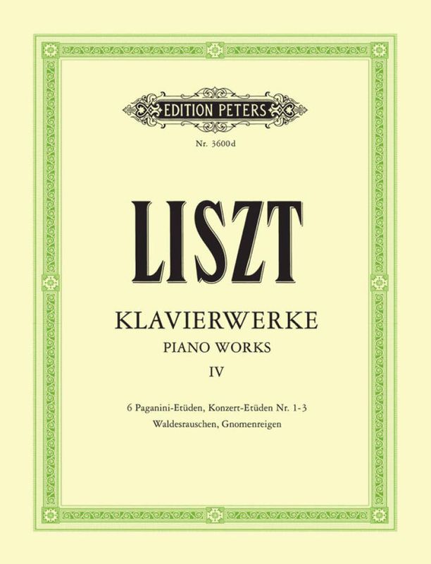 Franz Liszt - Piano Works Volume 4