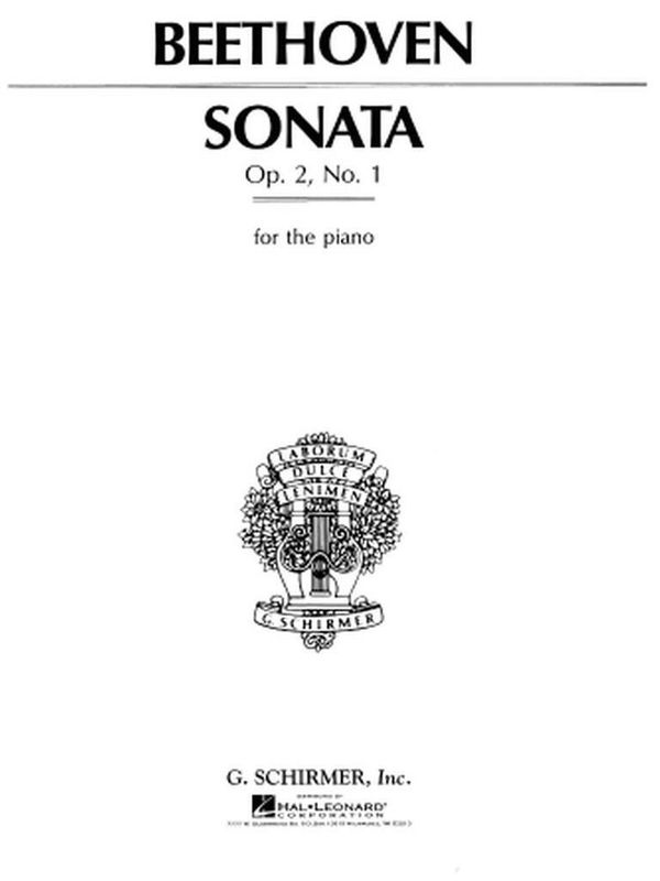 Ludwig van Beethoven - Sonata in F Minor, Op. 2, No. 1
