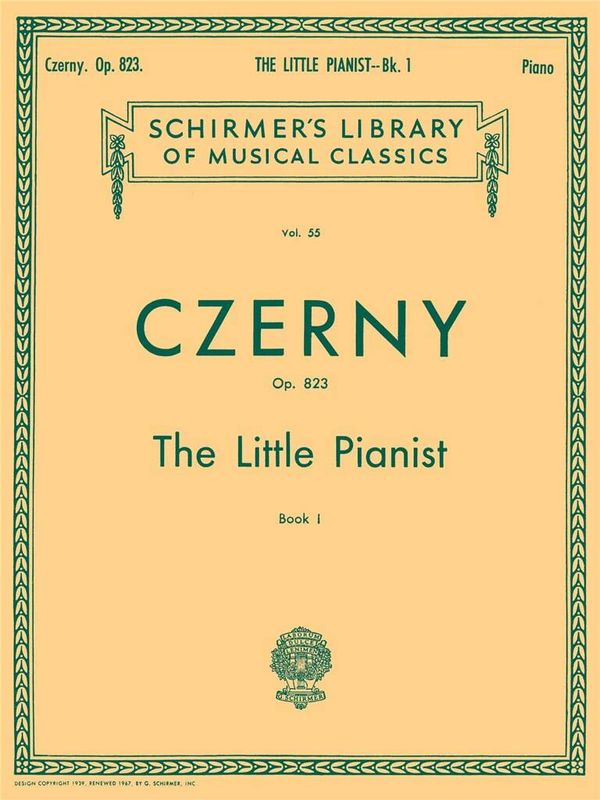 Carl Czerny - Little Pianist, Op. 823 - Book 1
