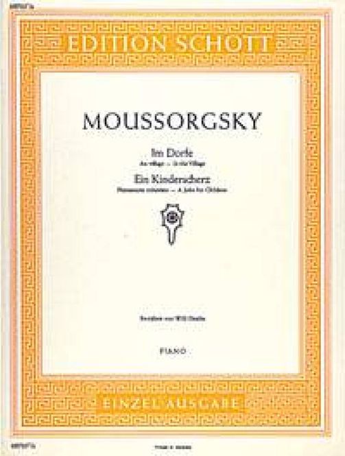 Hovedbilde Modest Mussorgsky - Im Dorfe-Ein Kinderscherz