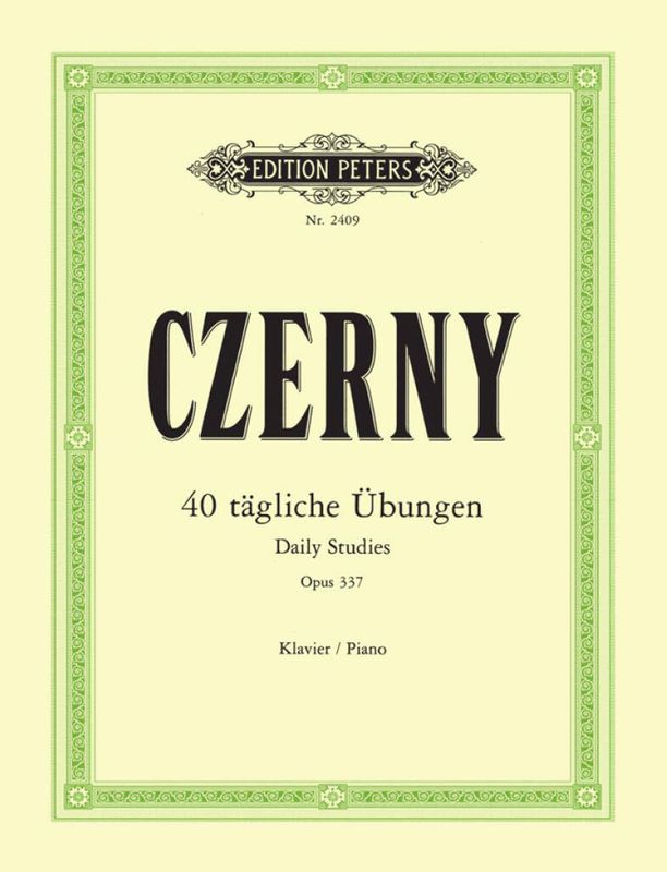 Carl Czerny - 40 Tägliche Übungen - Daily Studies