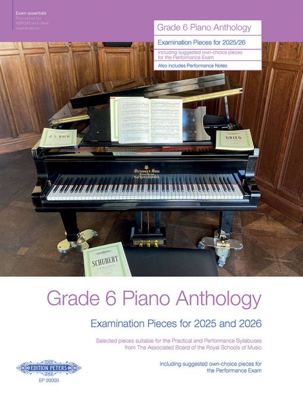 Grade 6 Piano Anthology 2025-2026