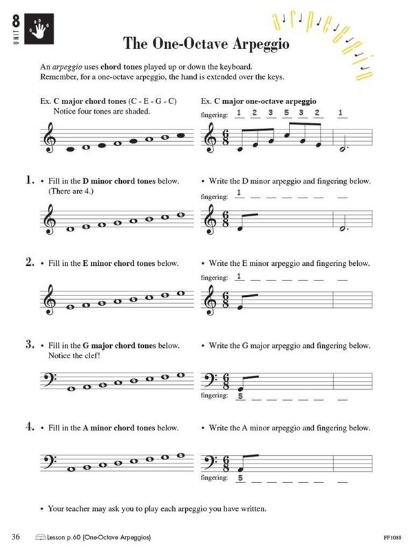Piano Adventures Theory Book Level 3A