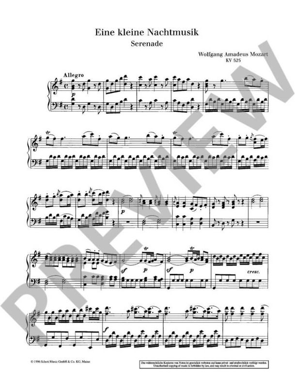 Wolfgang Amadeus Mozart - Eine Kleine Nachtmusik
